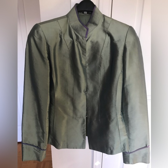 Elegant 2-piece silk set - Picture 4 of 16